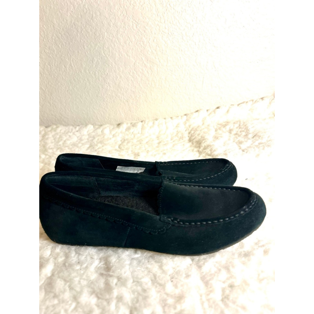 Vionic Haven Mckenzie Slipper Black Suede With Fa… - image 4